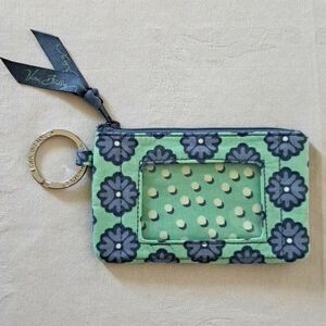 Vera Bradley floral fabric coin purse wallet